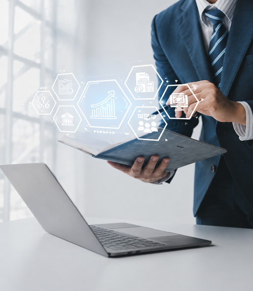 Business technology planning for connected industry operations